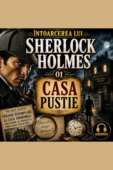 Aventurile lui Sherlock Holmes - 06 Intoarcerea lui Sherlock Holmes - 01 Casa pustie - cover