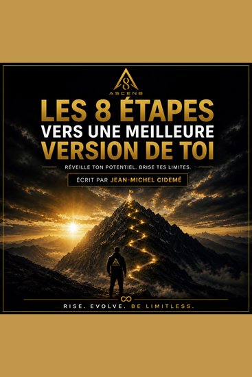 Les 8 étapes vers une meilleure version de toi - Le guide pratique pour développer ton potentiel et construire une vie d'excellence - cover