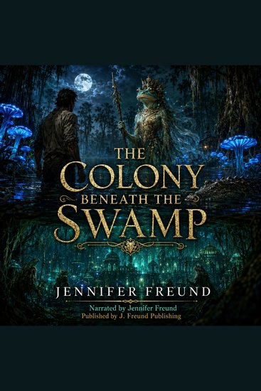 The Colony Beneath the Swamp - A Pulp Weird Fiction Novel of Florida Swamps Frog People and Chemtrail Madness - cover