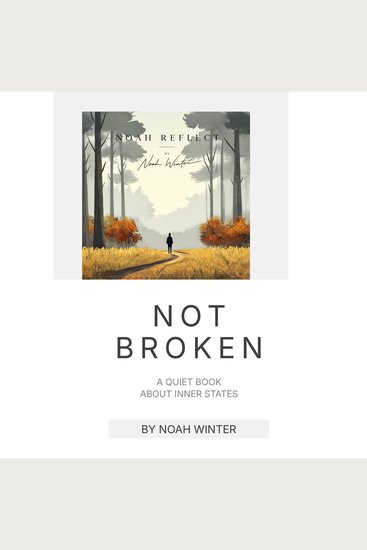 Not Broken - You Are Not What These States Say About You - cover