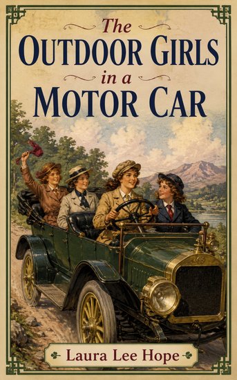 The Outdoor Girls in a Motor Car - cover