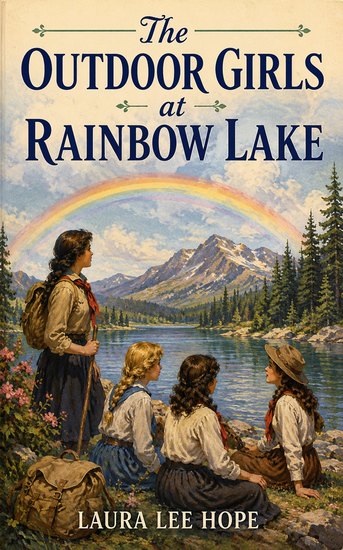 The Outdoor Girls at Rainbow Lake - cover