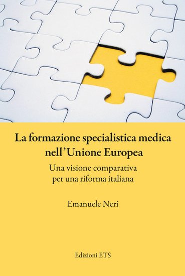 La formazione specialistica medica nell'Unione Europea - cover