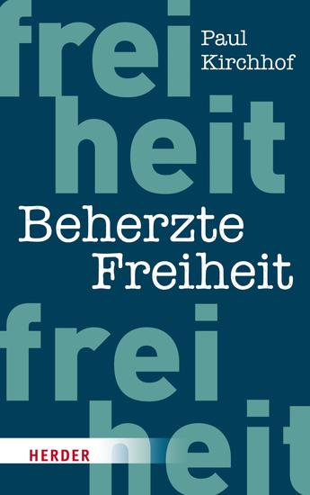 Beherzte Freiheit - cover