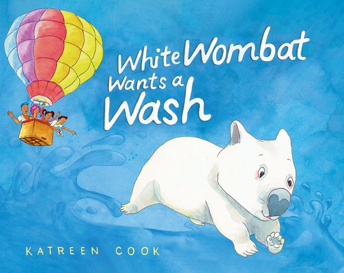 White Wombat Wants a Wash - cover