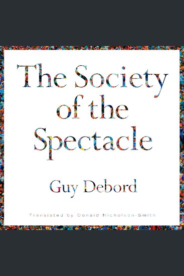 The Society of the Spectacle - cover