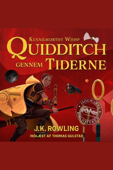 Quidditch gennem tiderne - Harry Potter Hogwarts Biblioteket - cover