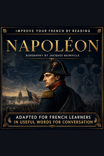 Napoléon - Adapted for French learners - In useful French words for conversation - French Intermediate - cover