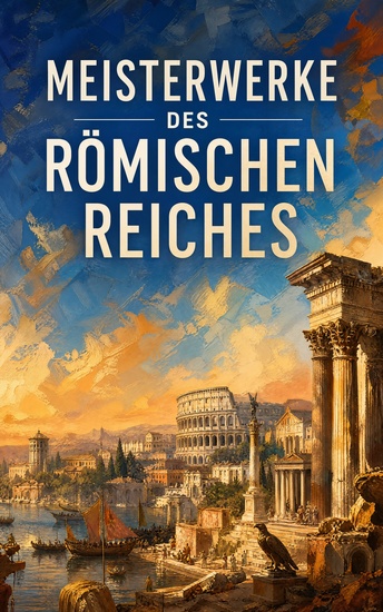 Meisterwerke des Römischen Reiches - 50 Klassiker des antiken Roms: Selbstbetrachtungen Handbüchlein der Moral Historien Aeneis Leben der großen Griechen und Römer Der Alexanderzug Der Gottesstaat - cover