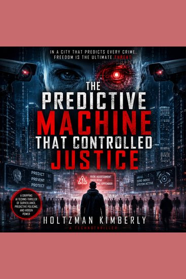 The Predictive Machine That Controlled Justice - A Gripping AI Techno-Thriller of Surveillance Predictive Policing and Hidden Power - cover