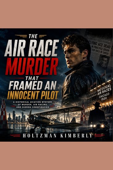 The Air Race Murder That Framed an Innocent Pilot - A Historical Aviation Mystery of Murder Air Racing and Hidden Conspiracies - cover
