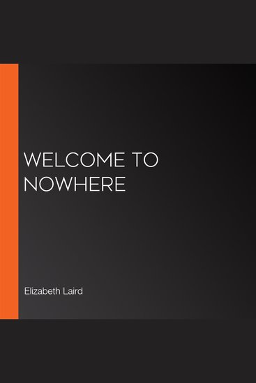 Welcome to Nowhere - cover