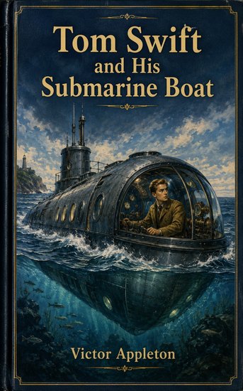 Tom Swift and His Submarine Boat - cover