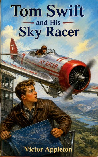 Tom Swift and His Sky Racer - cover