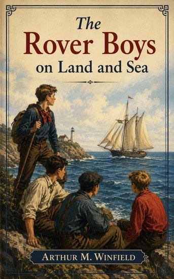 The Rover Boys on Land and Sea - cover