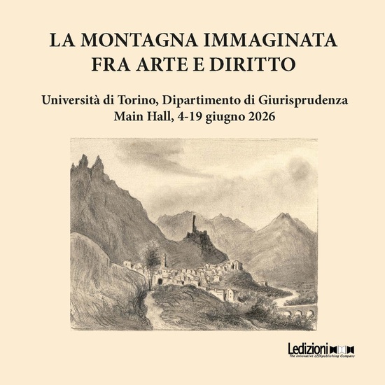 La montagna immaginata Fra arte e diritto - cover