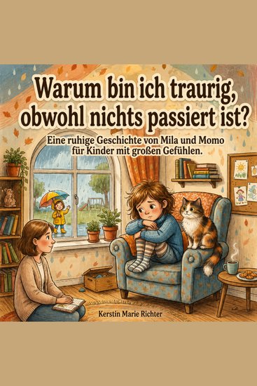 Warum bin ich traurig obwohl nichts passiert ist? - Eine ruhige Geschichte von Mila und Momo für Kinder mit großen Gefühlen - cover