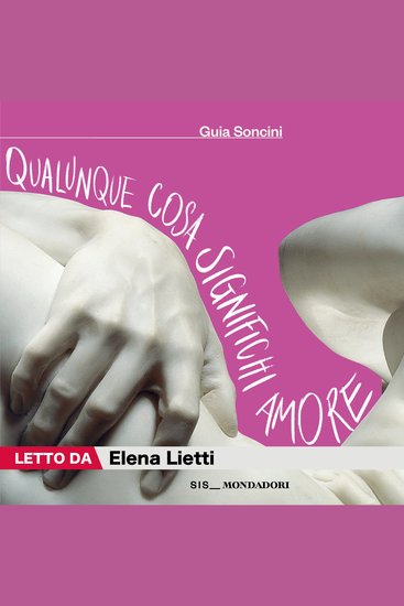 Qualunque cosa significhi amore - cover