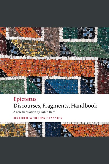 Discourses Fragments Handbook (Oxford Worlds Classics) - cover
