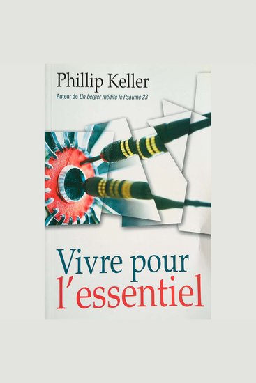 Vivre pour l'essentiel - cover