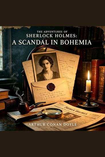 Adventures of Sherlock Holmes The: A Scandal in Bohemia - cover