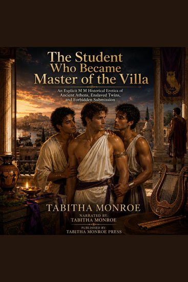 The Student Who Became Master of the Villa - An Explicit M M Historical Erotica of Ancient Athens Enslaved Twins and Forbidden Submission - cover