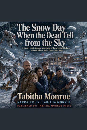 The Snow Day When the Dead Fell from the Sky - A Darkly Comic Zombie Apocalypse of Parachuting Clickers an Iowa School and a Town Under Siege - cover