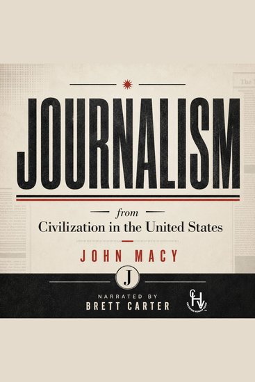 Journalism - from Civizilation in The United States - cover