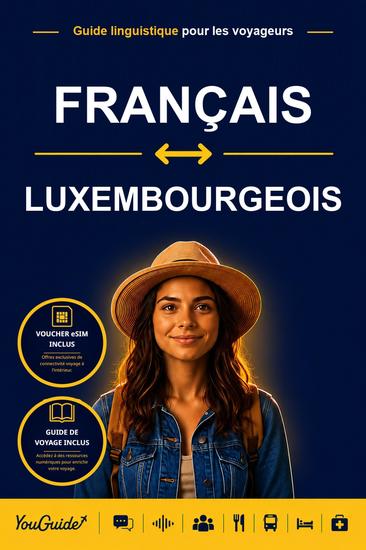 The Language Guide for Travelers - French to Luxembourgish - cover