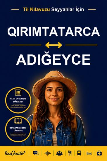 The Language Guide for Travelers - Crimean Tatar to Adyghe - cover