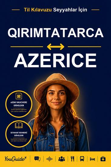 The Language Guide for Travelers - Crimean Tatar to Azerbaijani - cover