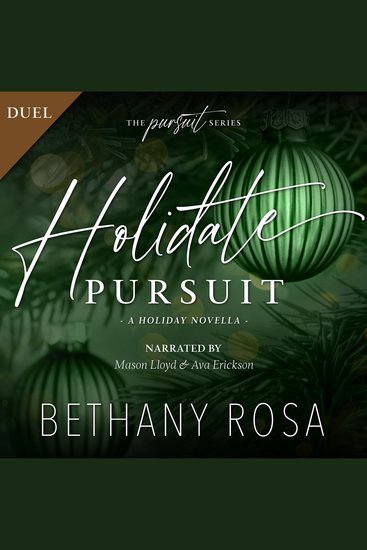 Holidate Pursuit - A Holiday Fake Fiancé Novella - cover