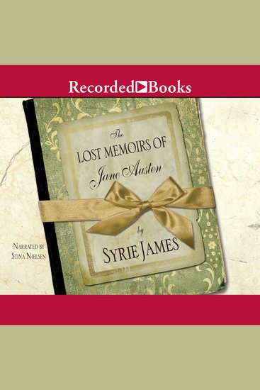 The Lost Memoirs of Jane Austen - cover