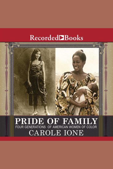 Pride of Family - Four Generations of American Women of Color - cover