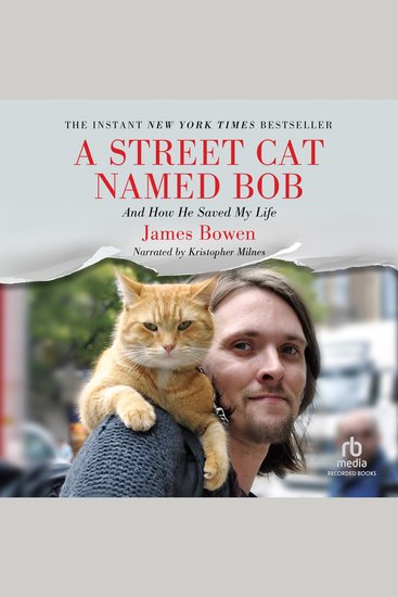 A Street Cat Named Bob - And How He Saved My Life - cover