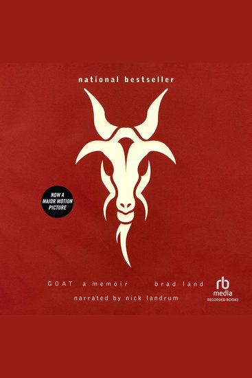 Goat - A Memoir - cover