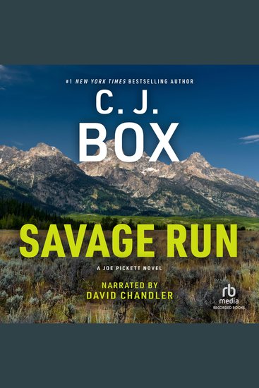 Savage Run - cover