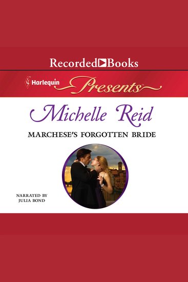 Marchese's Forgotten Bride - cover