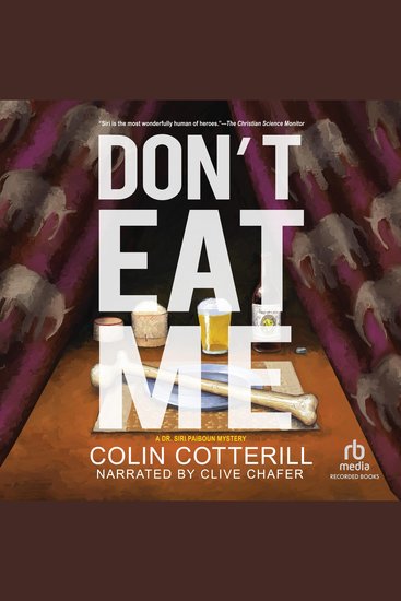 Don't Eat Me - cover