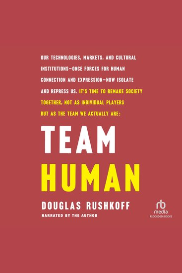 Team Human - cover