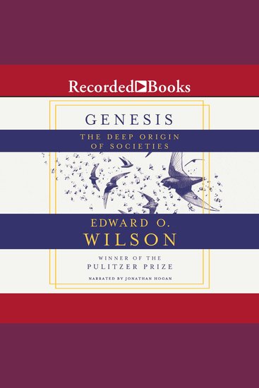 Genesis - The Deep Origin of Societies - cover
