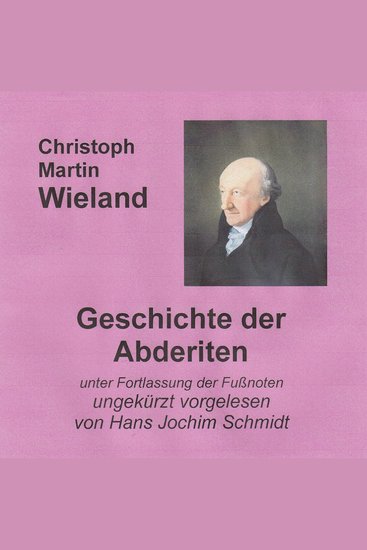 Geschichte der Abderiten - Roman - cover