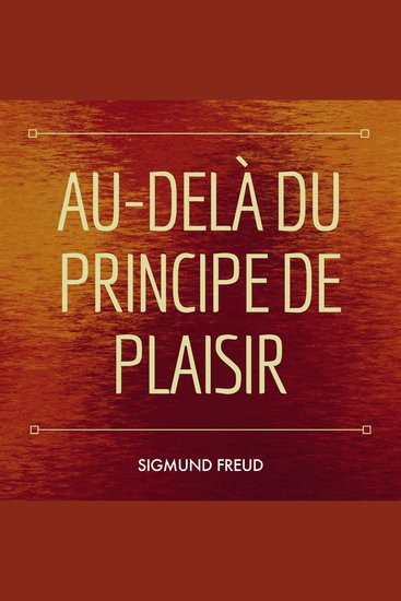 Au-delà du principe de plaisir - cover