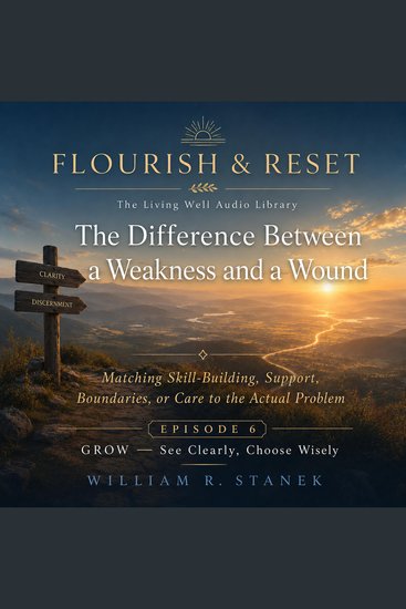 The Difference Between a Weakness and a Wound - Matching Skill-Building Support Boundaries or Care to the Actual Problem - cover