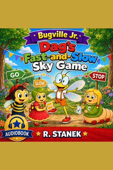 Dag's Fast-and-Slow Sky Game (A Bugville Jr Story) - Choosing the Right Pace Makes Movement More Fun - cover