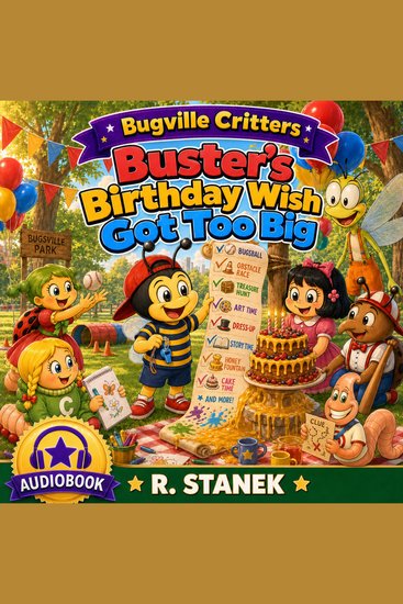 Buster's Birthday Wish Got Too Big (A Bugville Critters Story) - A Birthday Adventure About Choosing What Matters Most - cover