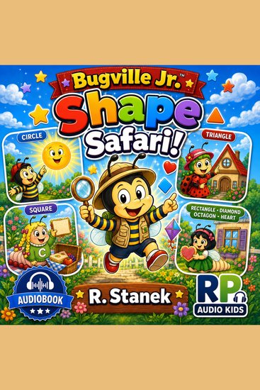 Shape Safari! (A Bugville Jr Story) - A Playful First Shapes Adventure for Curious Kids - cover