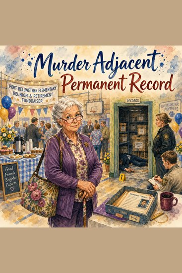 Murder Adjacent #1: Permanent Record - A Bellwether County Murder Mystery - cover