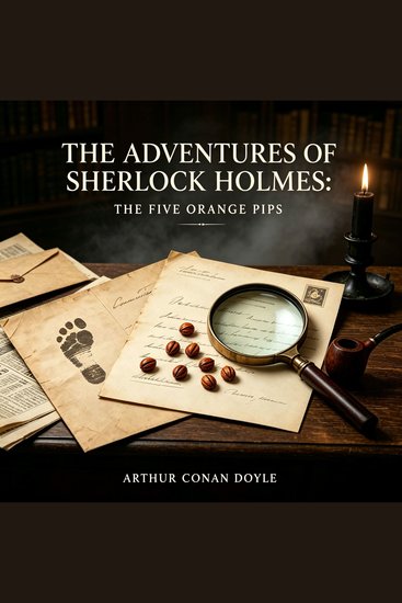 Adventures of Sherlock Holmes The: The Five Orange Pips - cover