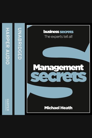 Management: The experts tell all! (Collins Business Secrets) - cover